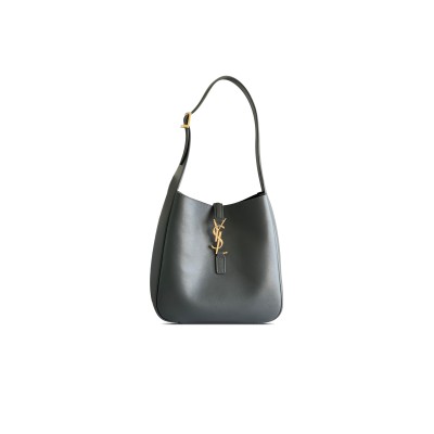 YSL LE 5 À 7 SUPPLE SMALL IN GRAINED LEATHER 713938 (23*22*8.5cm)